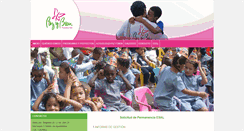 Desktop Screenshot of fundacionpazybien.org